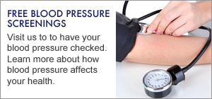 Free Blood Pressure Screenings