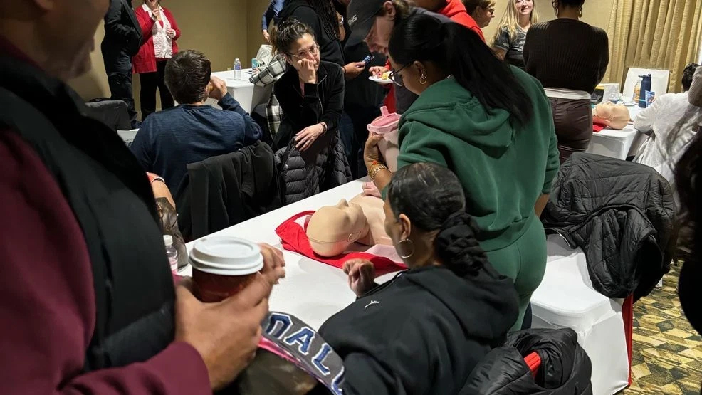 A CPR-themed Birthday Party Honors Firefighters