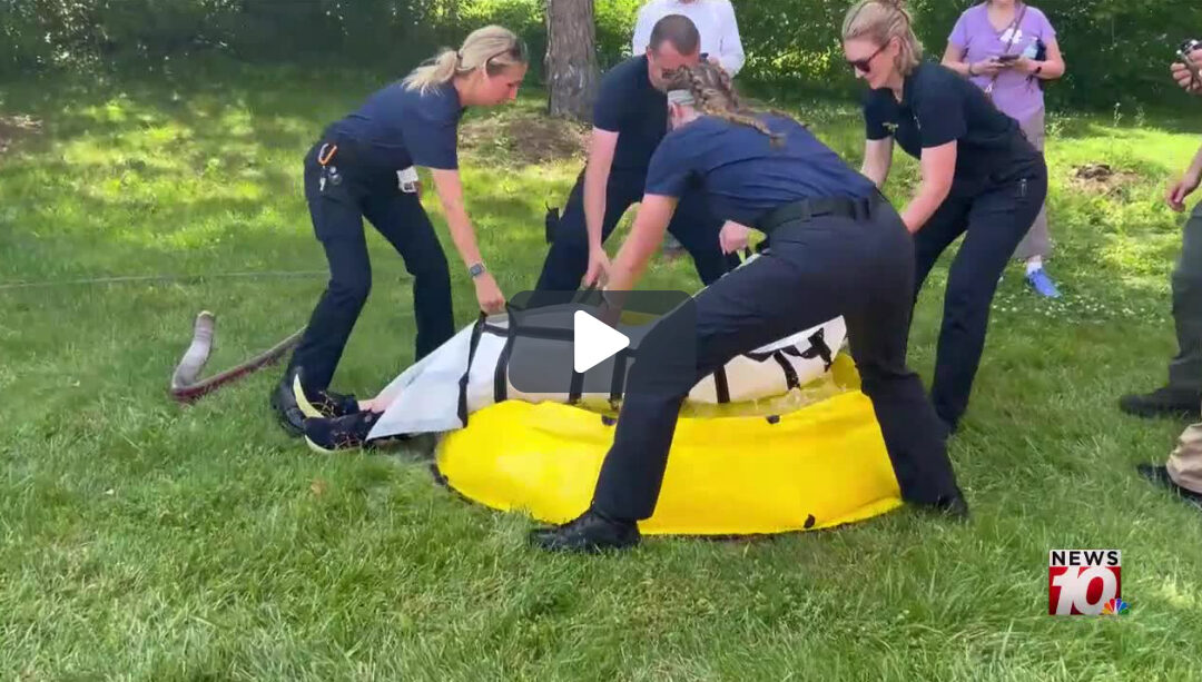 Unique heat stroke SIM/ training in partnership with Henrietta Fire