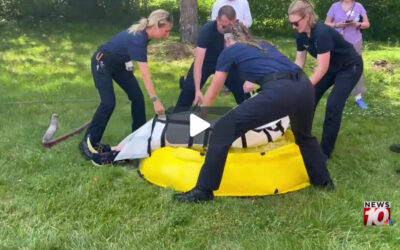 Unique heat stroke SIM/ training in partnership with Henrietta Fire